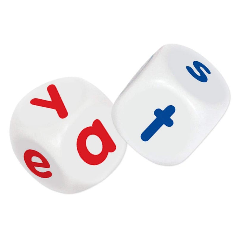Junior Learning Roll a Word Develop Spelling and Word Formation Dice, Multi - Image 3